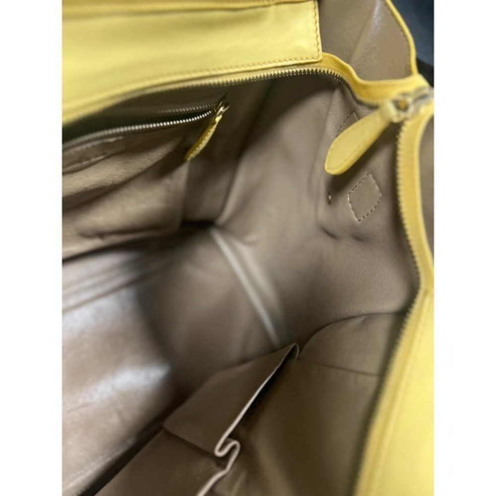 Celine Medium Phantom Luggage Tote Yellow Calfskin Phoebe Philo Era Authentic - Picture 9 of 16